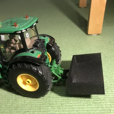 Thùng chứa phía sau (Heckmulde) tương thích với mô hình Siku tỉ lệ 1/32