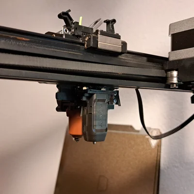 Pat gắn CR-Touch cho Ender 3 v3 SE khi nâng cấp ray trượt