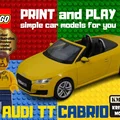 Mô hình in 3D xe LEGO Audi TT Cabrio độc đáo - Thumbnail 1