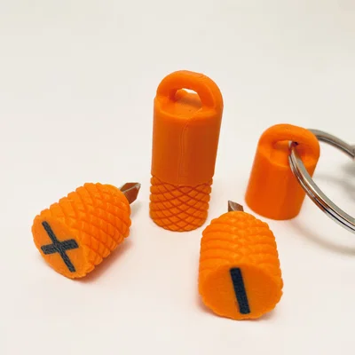 Tua vít mini bỏ túi: Móc khóa đa năng cho mọi tình huống