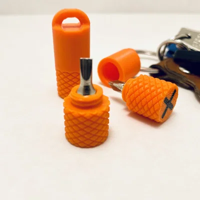 Tua vít mini bỏ túi: Móc khóa đa năng cho mọi tình huống