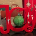 Đế treo vật phẩm trang trí Giáng sinh "JOY" độc đáo - Thumbnail 2