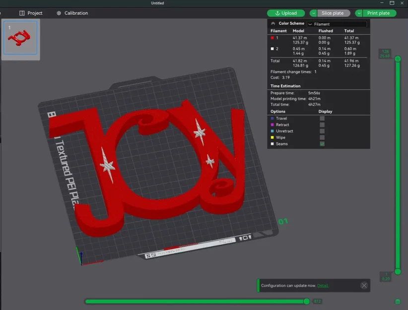 Đế treo vật phẩm trang trí Giáng sinh "JOY" độc đáo - Image 3