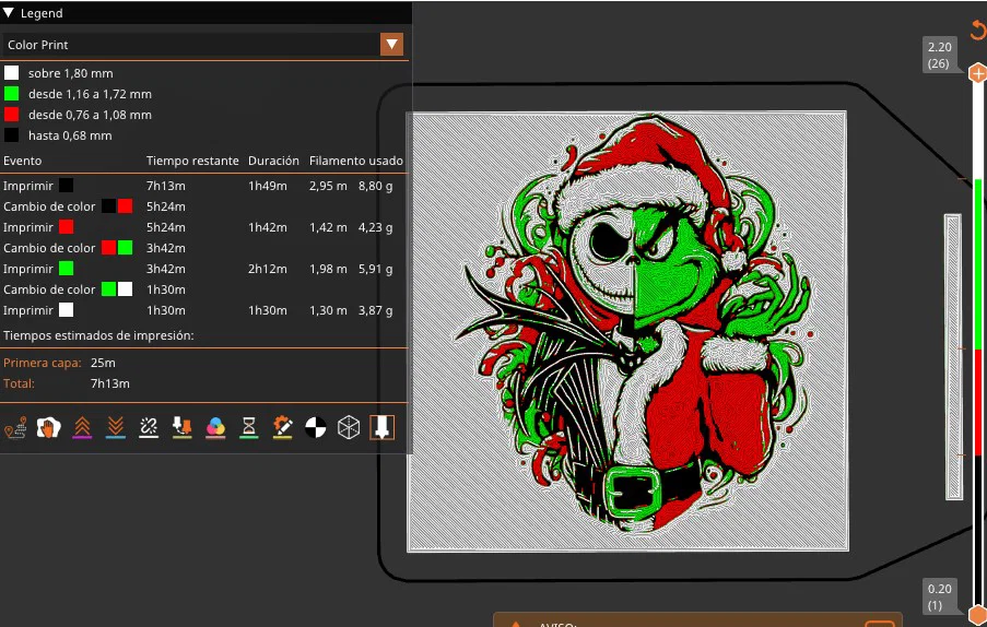 Hueforge Grinch kết hợp Nightmare Before Christmas - Image 2