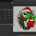 Hueforge Grinch kết hợp Nightmare Before Christmas - Thumbnail 2