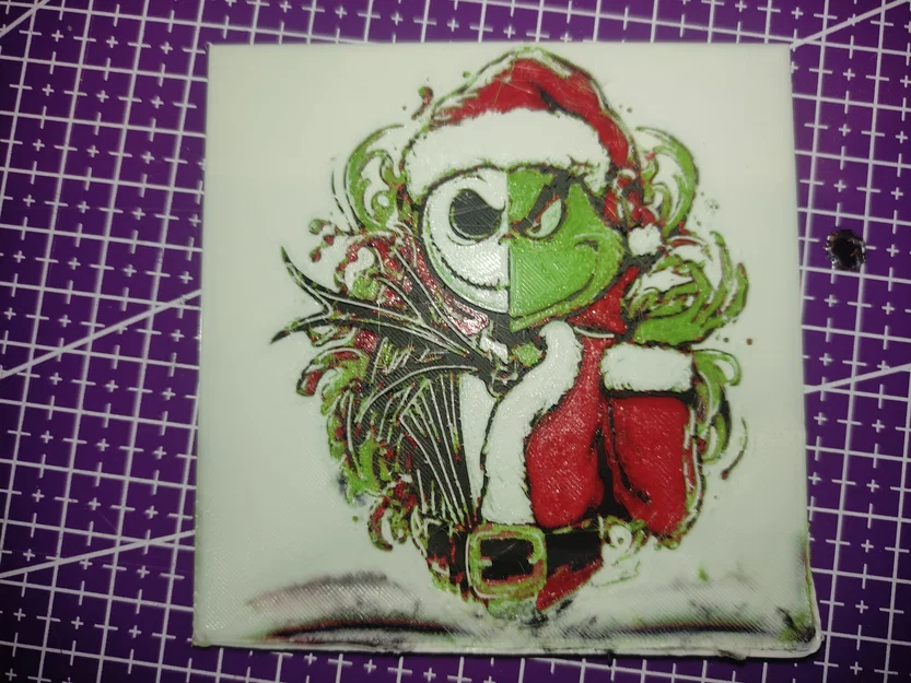 Hueforge Grinch kết hợp Nightmare Before Christmas - Image 3