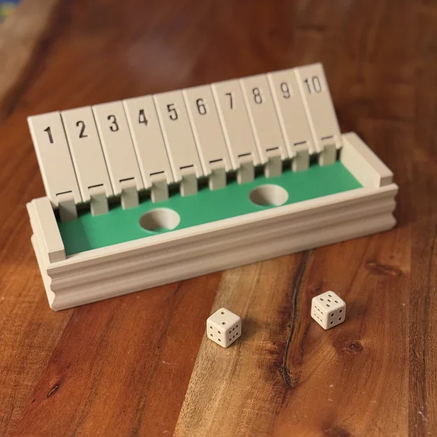 Das Klappenspiel | Trò chơi lật số Shut the Box - Image 2
