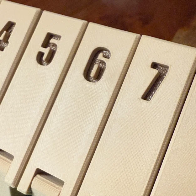 Das Klappenspiel | Trò chơi lật số Shut the Box - Image 6