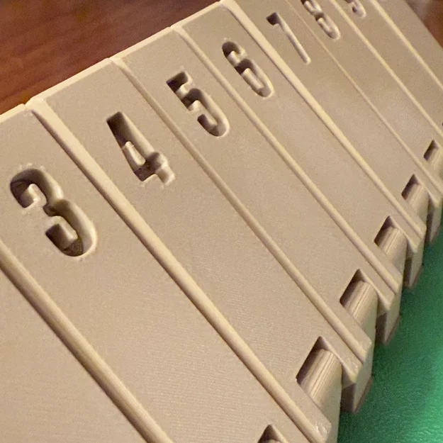 Das Klappenspiel | Trò chơi lật số Shut the Box - Image 7