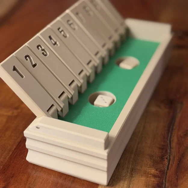 Das Klappenspiel | Trò chơi lật số Shut the Box - Image 8