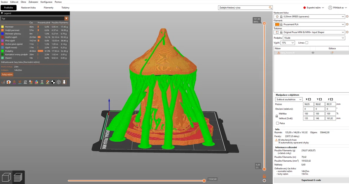 Mô hình ngôi nhà nấm cổ tích (Fairy house) trang trí bàn làm việc - Image 4