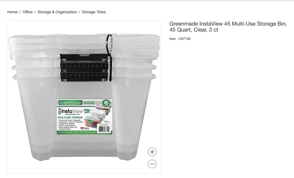 Tay cầm thay thế cho thùng nhựa Greenmade InstaView 45 Qt - Image 2