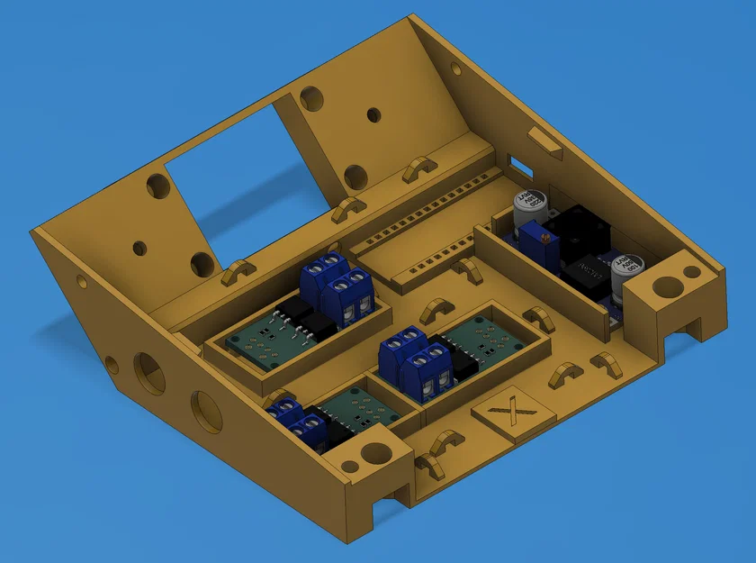 Phiên bản Wide Body (Cải tiến) cho giá đỡ Drybox Prusa và Duct - Image 1