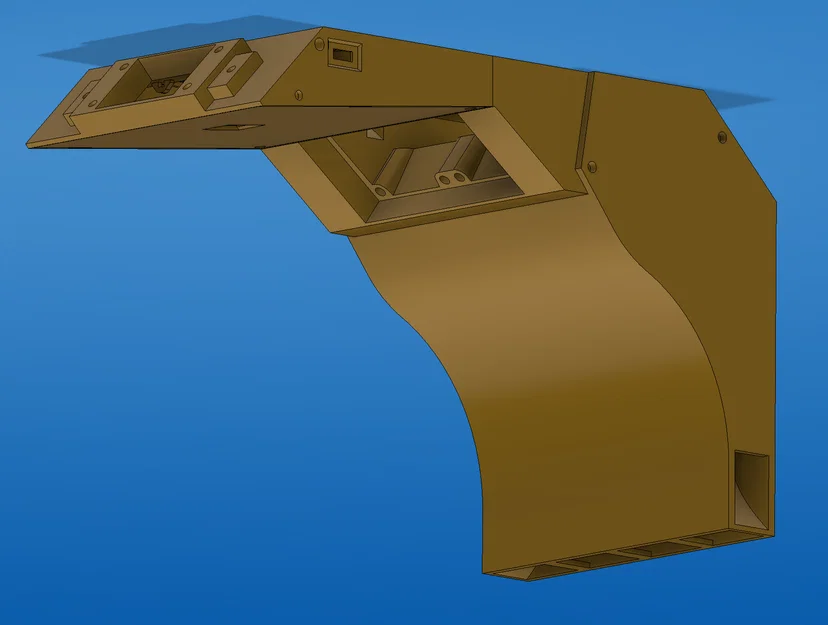 Phiên bản Wide Body (Cải tiến) cho giá đỡ Drybox Prusa và Duct - Image 2