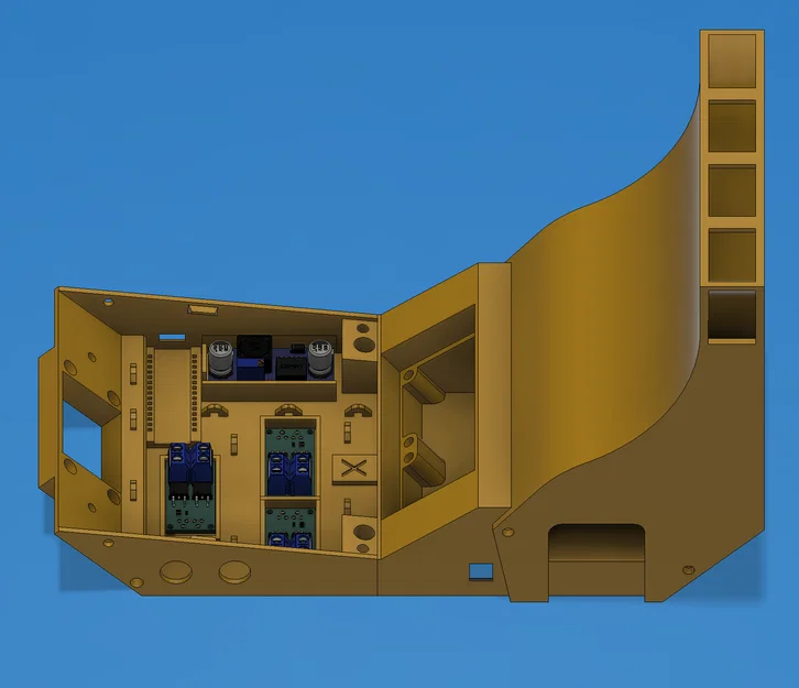 Phiên bản Wide Body (Cải tiến) cho giá đỡ Drybox Prusa và Duct - Image 3