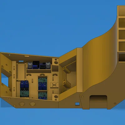 Phiên bản Wide Body (Cải tiến) cho giá đỡ Drybox Prusa và Duct