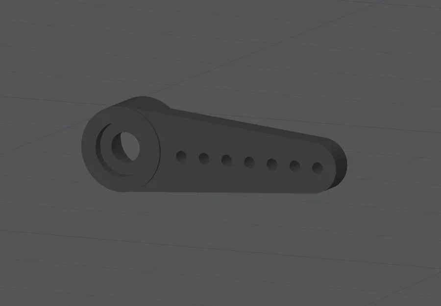 Cánh tay đòn Servo MG90S (Servo Arm) - File in 3D chính xác - Image 1