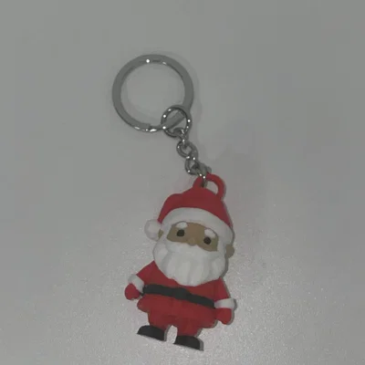 Mô hình 3D Ông già Noel treo cây thông Giáng sinh siêu dễ thương