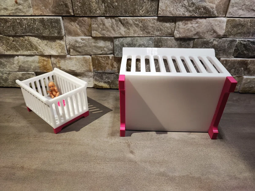 Cũi chơi cho búp bê Barbie Chelsea - Image 2