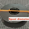 Thước đo cuộn nhựa (spool gauge) cho hệ thống Bambulab AMS - Thumbnail 1
