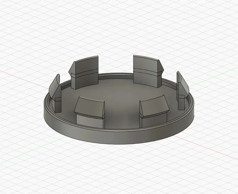 Nắp chụp mâm xe đường kính 60mm - Image 2