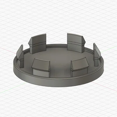 Nắp chụp mâm xe đường kính 60mm