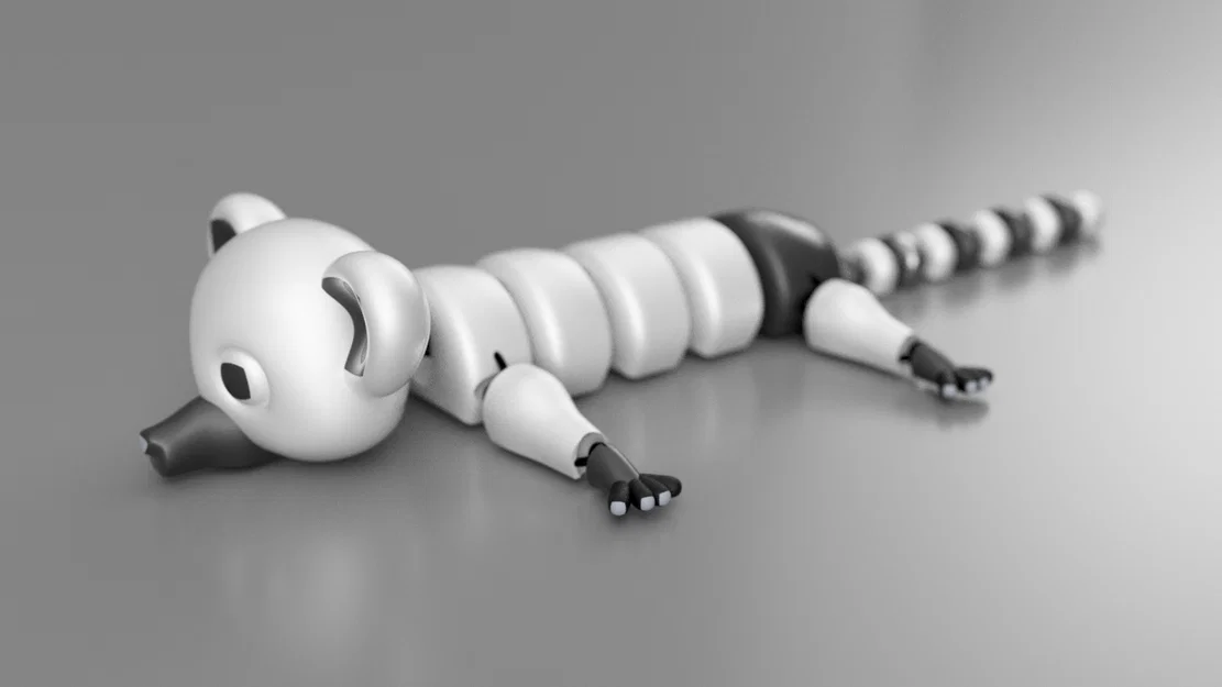 Mô hình chú vượn cáo (Articulated Lemur) in 3D linh hoạt tại chỗ - Image 3