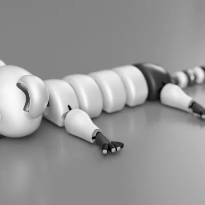 Mô hình chú vượn cáo (Articulated Lemur) in 3D linh hoạt tại chỗ