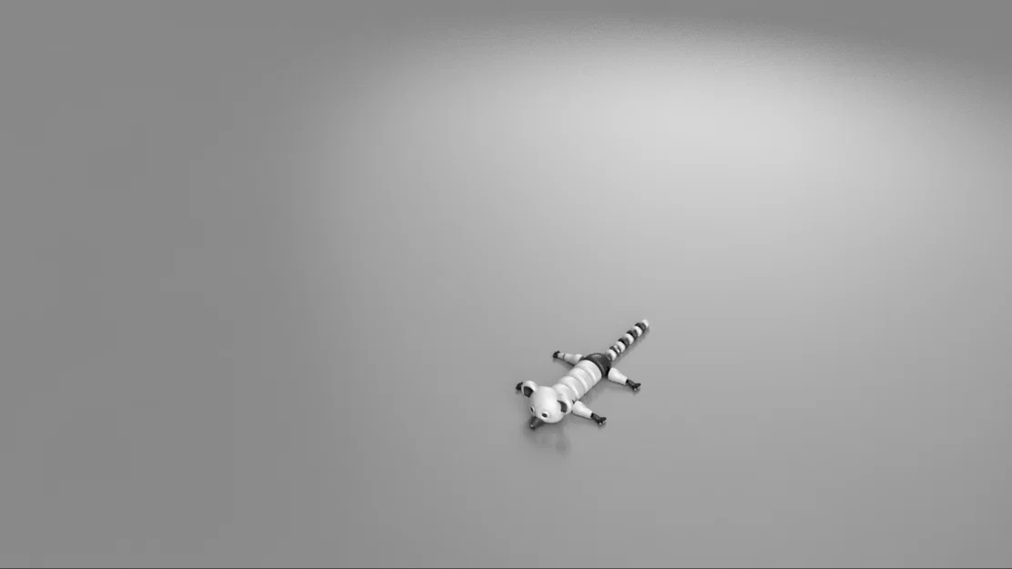 Mô hình chú vượn cáo (Articulated Lemur) in 3D linh hoạt tại chỗ - Image 4