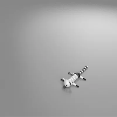 Mô hình chú vượn cáo (Articulated Lemur) in 3D linh hoạt tại chỗ