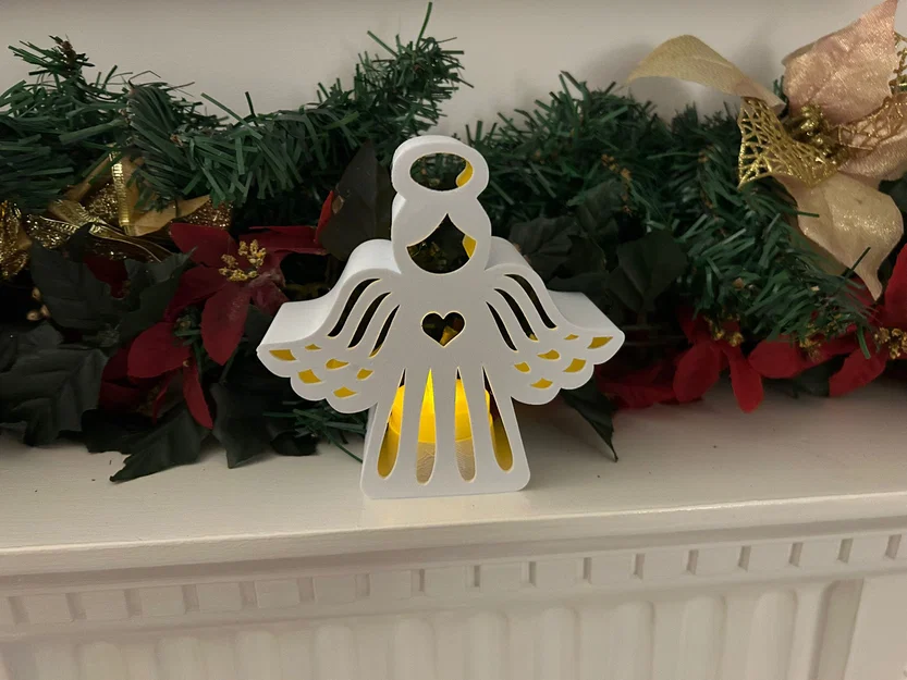 Chân nến Thiên Thần (Angel Tealight Holder) trang trí Giáng sinh - Image 1