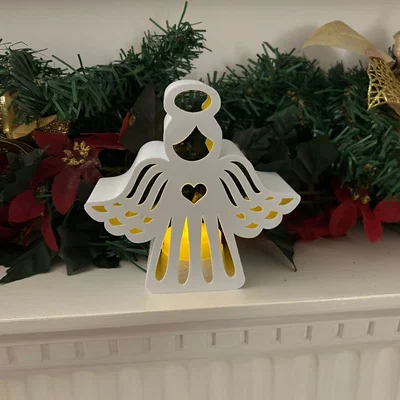 Chân nến Thiên Thần (Angel Tealight Holder) trang trí Giáng sinh