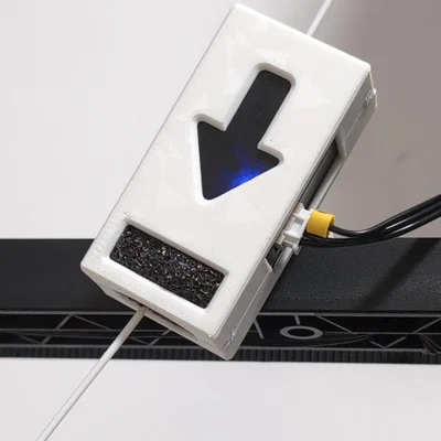 Nắp che cảm biến và bộ vệ sinh nhựa in cho Ender3 V3 KE/SE