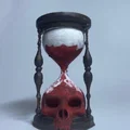 Đồng hồ cát hình đầu lâu (Skull Hourglass) - Thumbnail 1