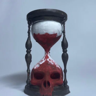 Đồng hồ cát hình đầu lâu (Skull Hourglass)