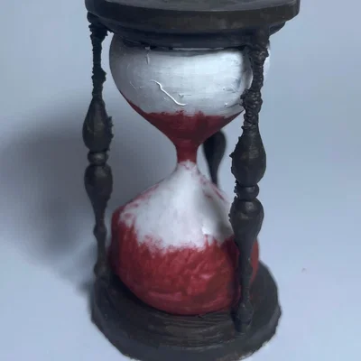 Đồng hồ cát hình đầu lâu (Skull Hourglass)