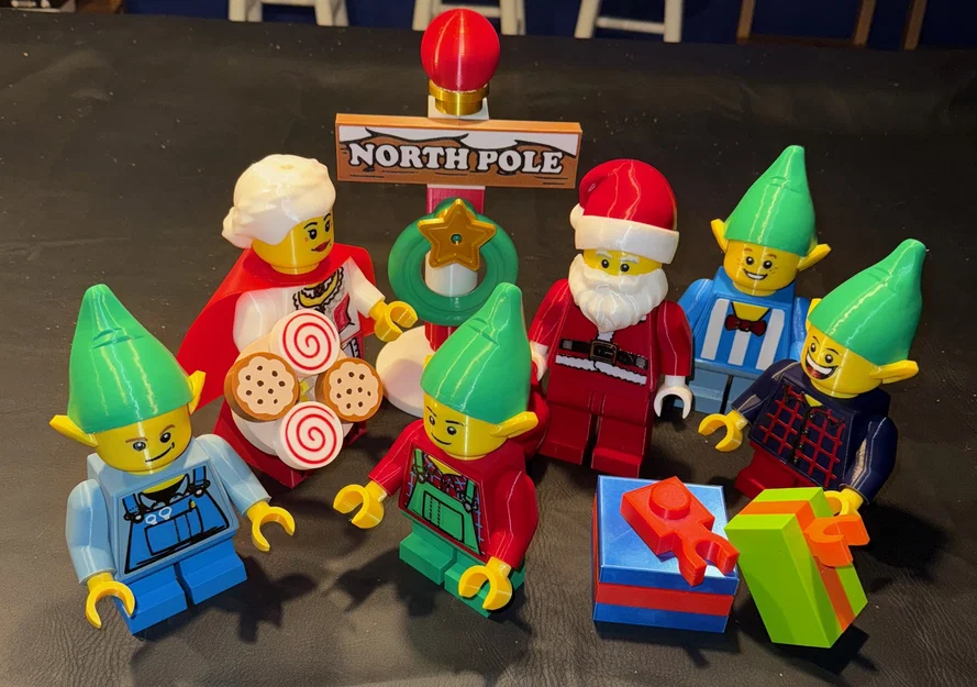 Bộ phụ kiện Xưởng của ông già Noel cỡ lớn - Set 1 (tỷ lệ 5:1) - Image 1