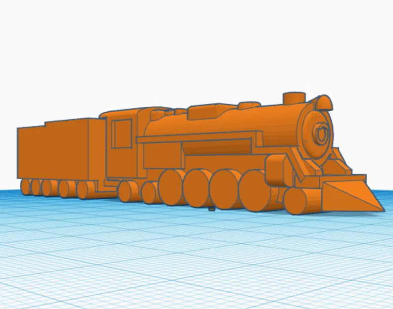 Mô hình 3D đoàn tàu The Polar Express kỷ niệm 20 năm - Image 2