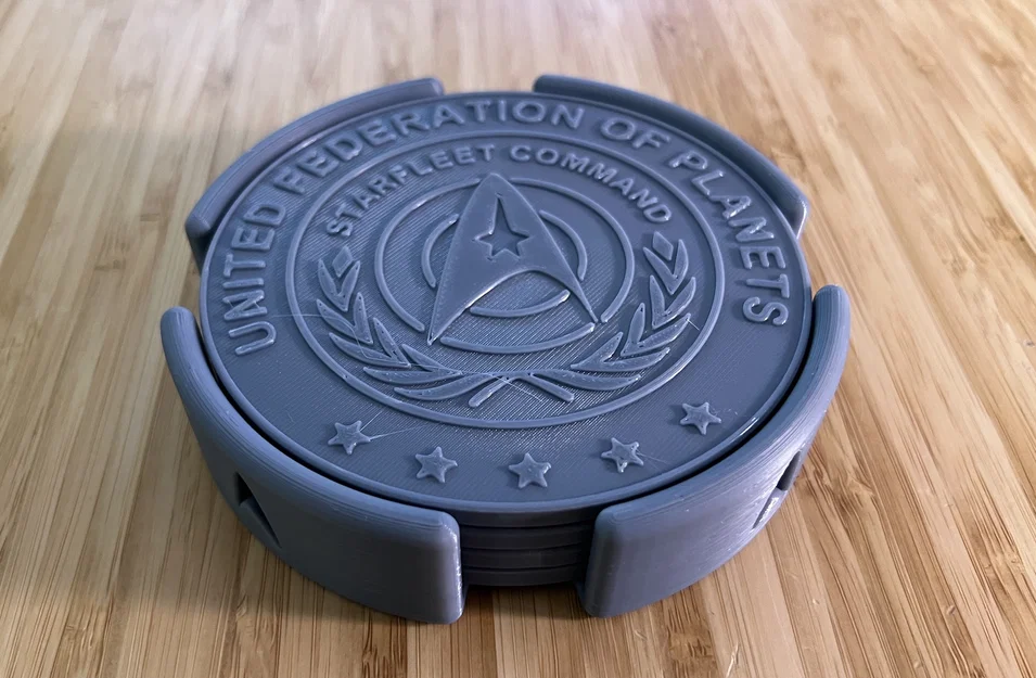 Đế giữ 4 miếng lót ly chủ đề Star Trek - Image 5