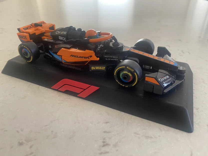 Đế trưng bày xe đua Lego McLaren F1 2023 (Tương thích MMU/AMS) - Image 2
