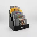 Đế trưng bày 5 băng game N64 kèm bảng tên - Thumbnail 1