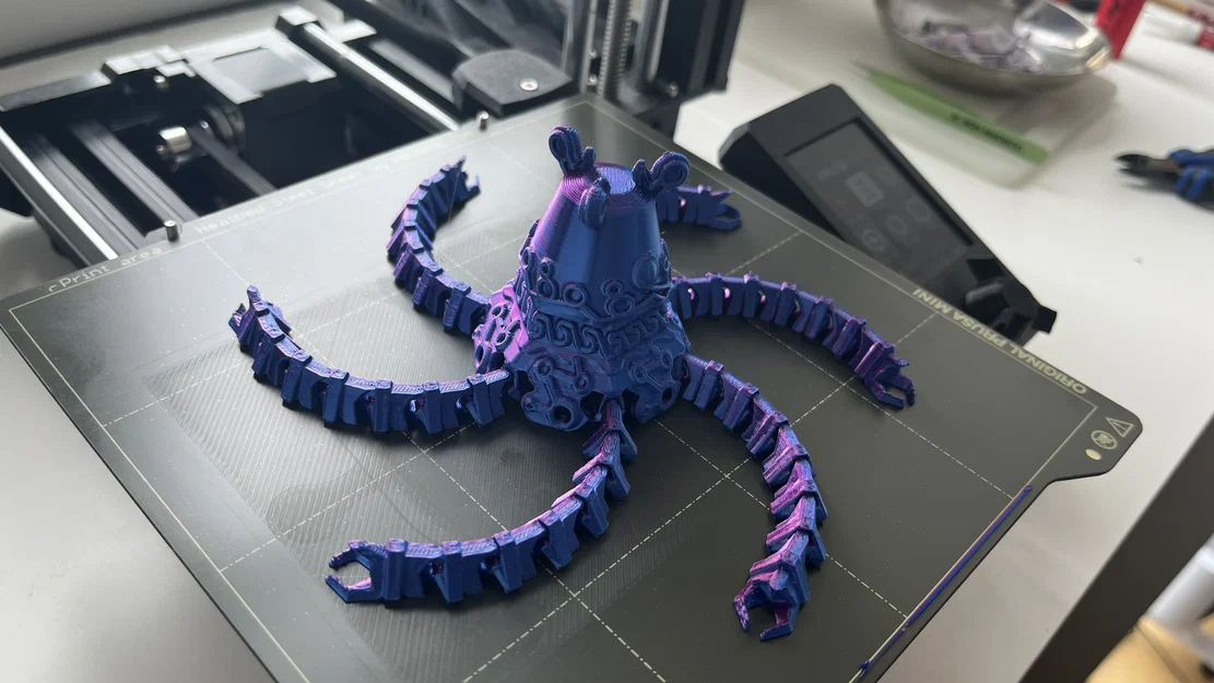 Mô hình Guardian Zelda 3D khớp nối linh hoạt - In không cần support - Image 1