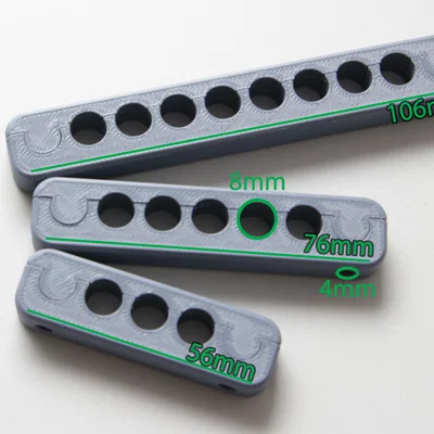 Bộ kẹp quản lý dây cáp gọn gàng (Cable Management) in 3D