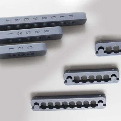 Bộ kẹp quản lý dây cáp gọn gàng (Cable Management) in 3D