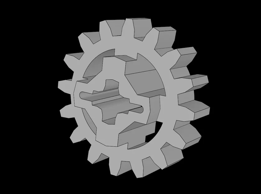 Bánh răng Technic 16 răng tương thích hệ thống lắp ráp Lego - Image 1