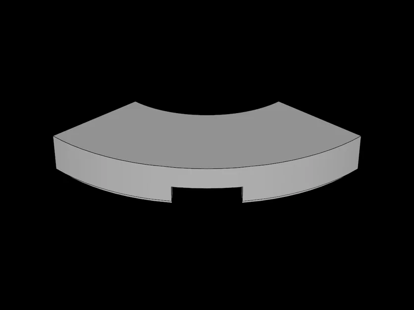 Mảnh ghép Lego 2x2 Corner Round tương thích - File in 3D - Image 1