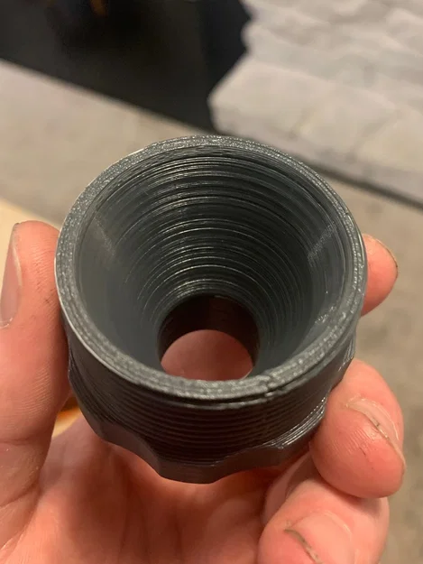 Khớp nối chuyển đổi ren 1 1/2 inch NPT sang đầu vòi nước vườn 3D - Image 2