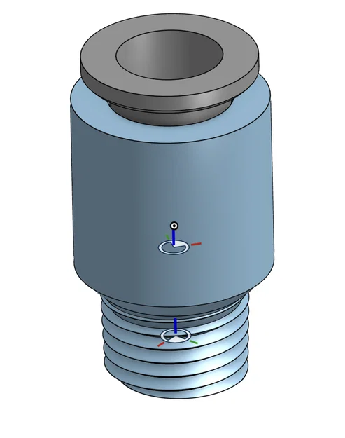 Khớp nối nhanh 1/4-18 (Push to connect) cho khí nén và chất lỏng - Image 2
