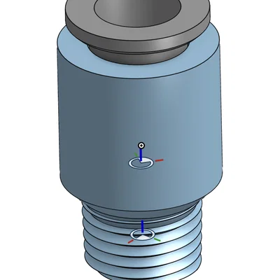 Khớp nối nhanh 1/4-18 (Push to connect) cho khí nén và chất lỏng