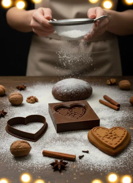 Khuôn Làm Bánh Gừng - Khuôn Cắt Bánh Quy Hình Trái Tim - Image 2